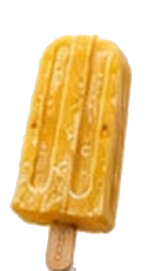 Picolé de abacaxi