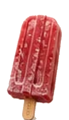 Picolé de morango